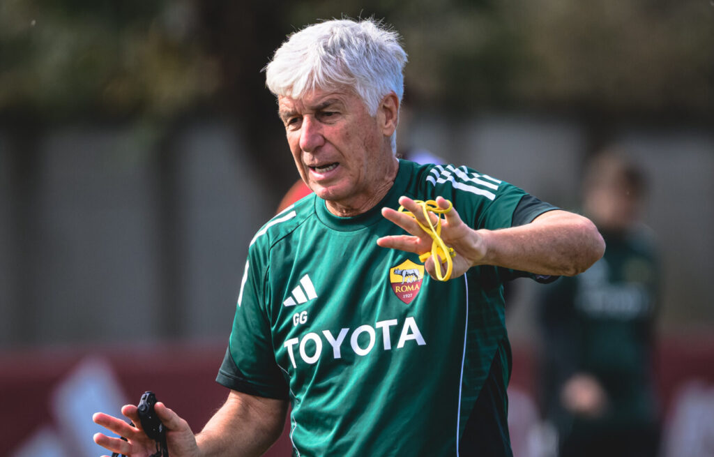 Gasperini AS Roma Training Session