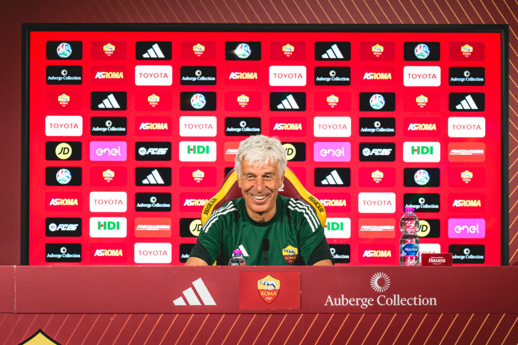 Gasperini AS Roma Press Conference