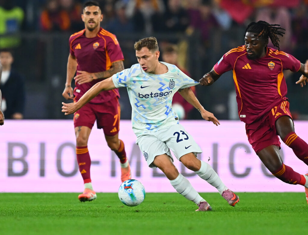 Kone Barella AS Roma v FC Internazionale - Serie A