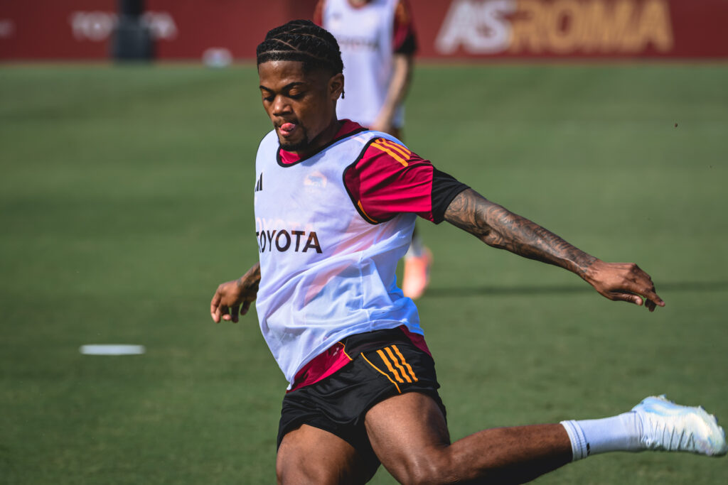 Bailey AS Roma Training Session