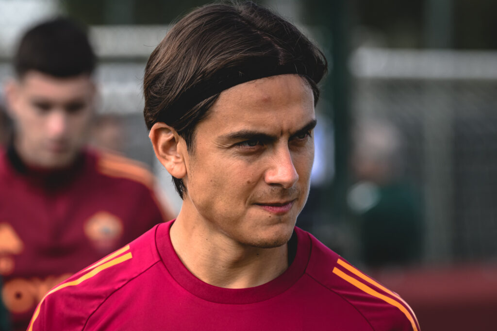 dybala AS Roma Training Session
