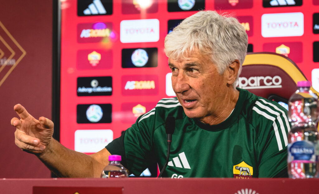 Gasperini AS Roma Press Conference