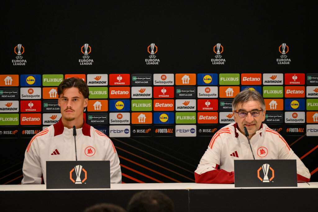 AS Roma Press Conference - UEFA Europa League 2024/25 League Phase MD4
