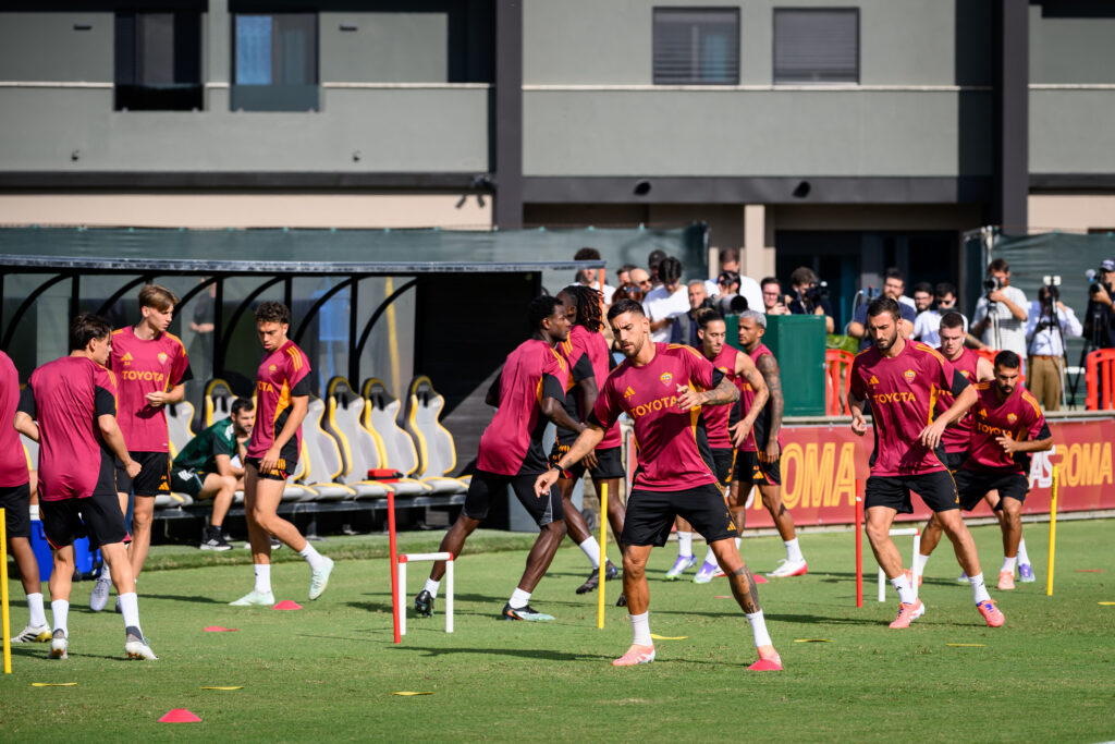 AS Roma Training Session - UEFA Europa League 2025/26 League Phase MD2