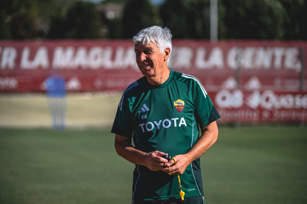 gasperini AS Roma Training Session