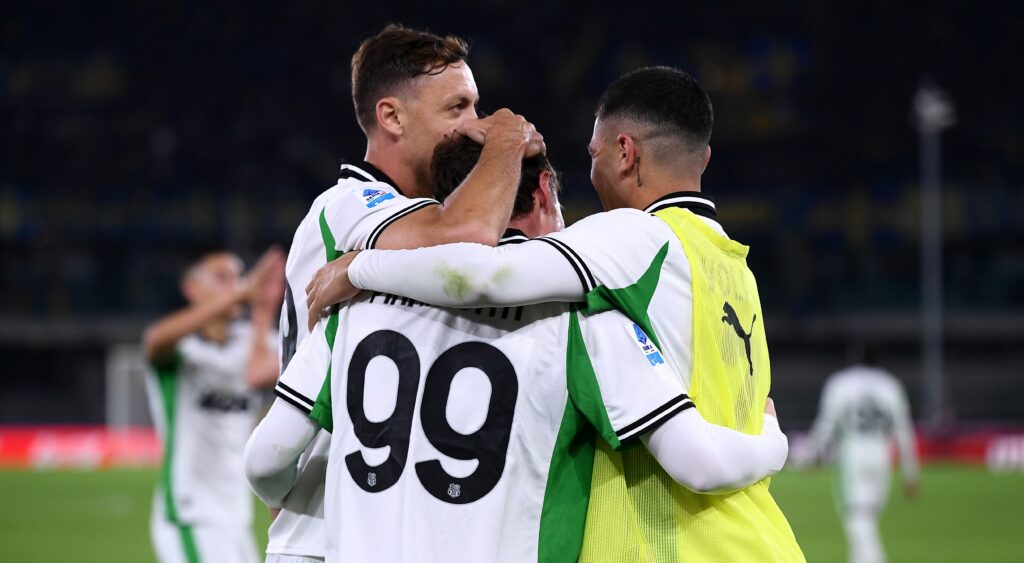 pinamonti Hellas Verona FC v US Sassuolo Calcio - Serie A