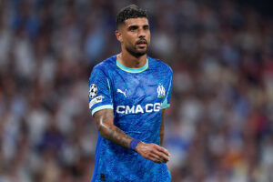 emerson palmieri Real Madrid C.F. v Olympique de Marseille - UEFA Champions League 2025/26 League Phase MD1