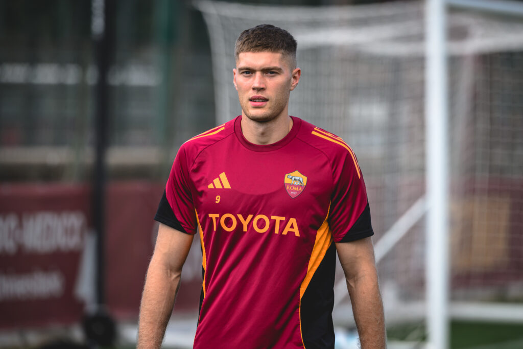 dovbyk AS Roma Training Session