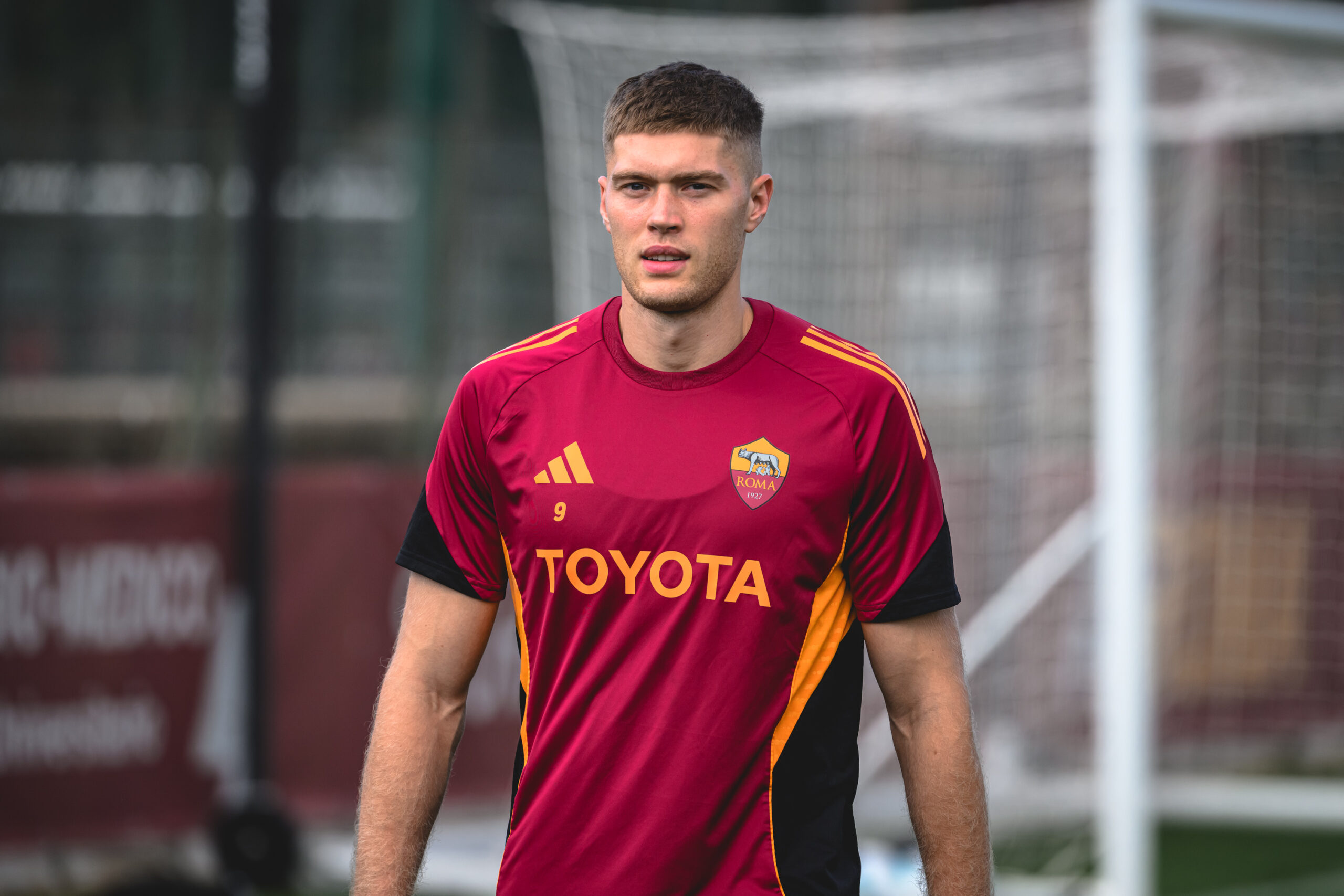 dovbyk AS Roma Training Session