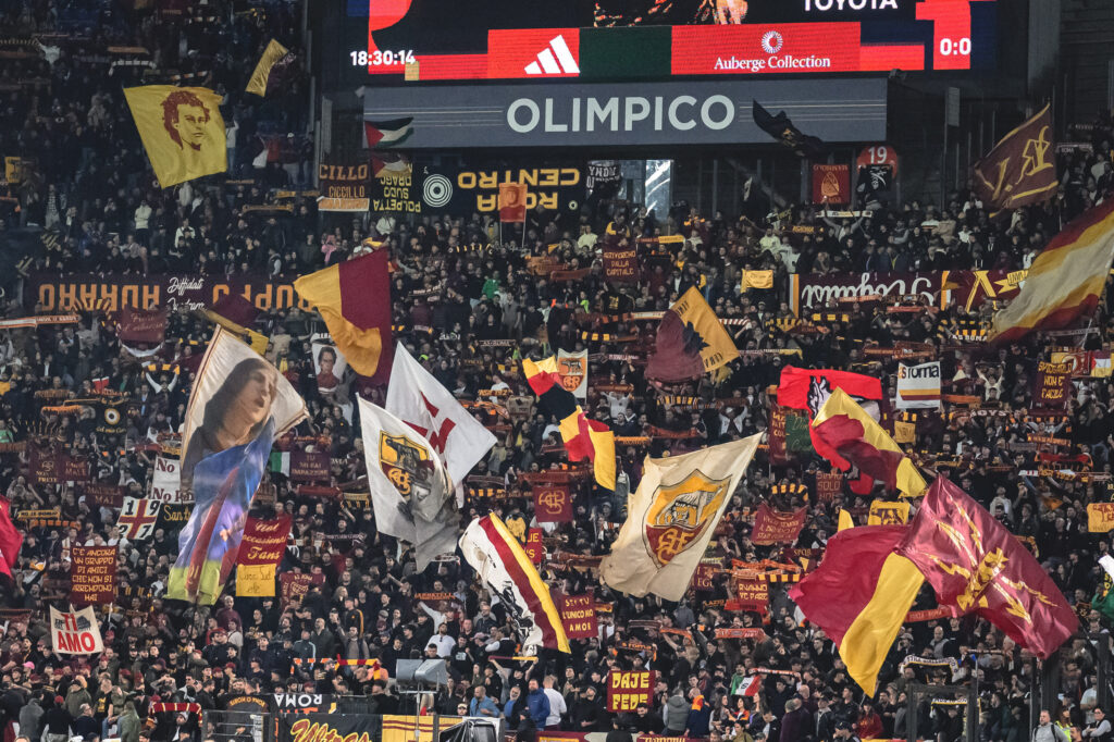 Tifosi AS Roma v Parma Calcio 1913 - Serie A