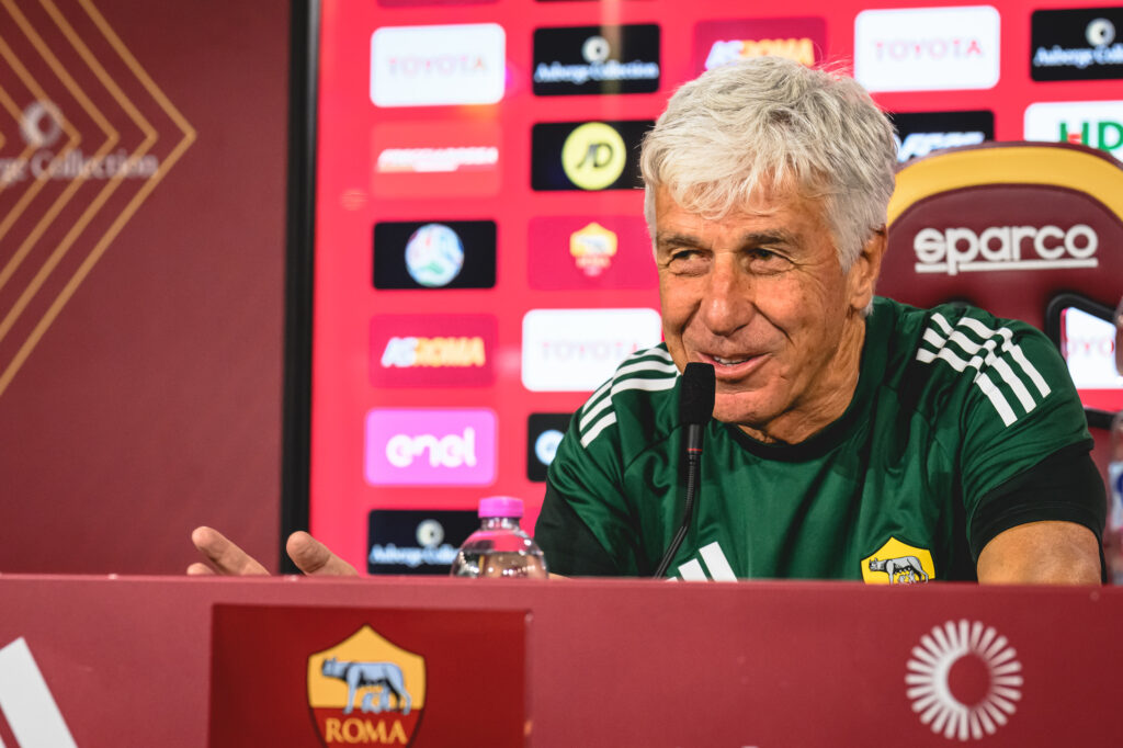 Gasperini AS Roma Press Conference
