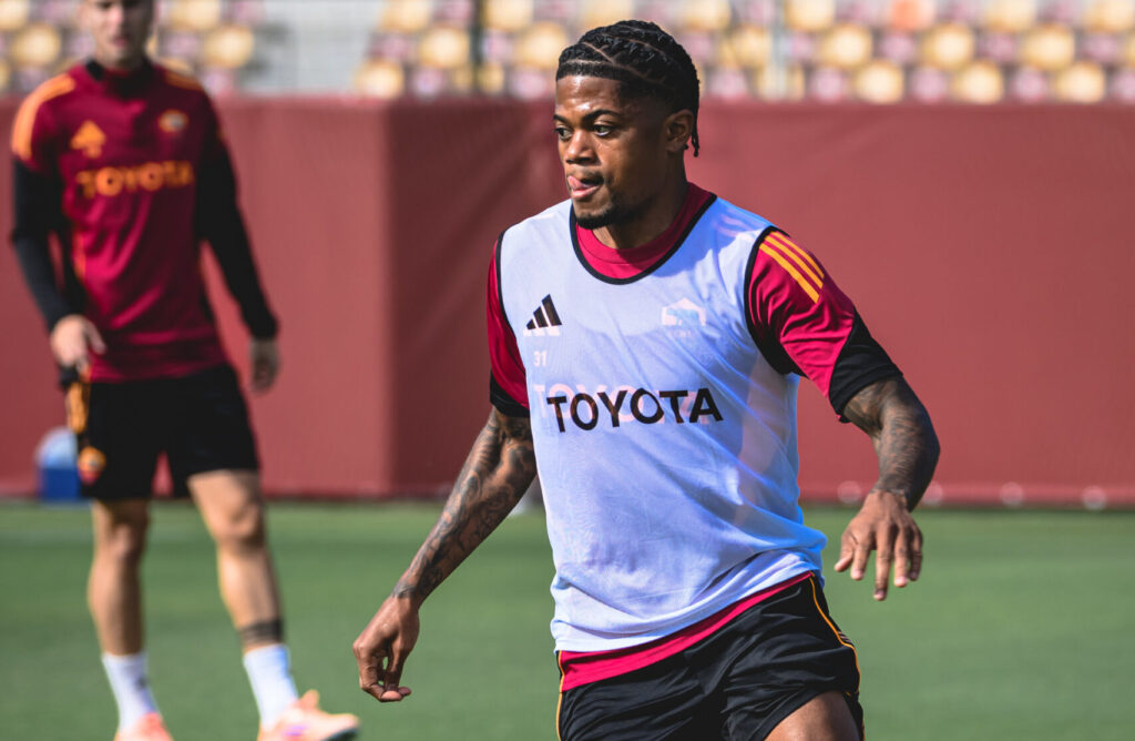 Bailey AS Roma Training Session