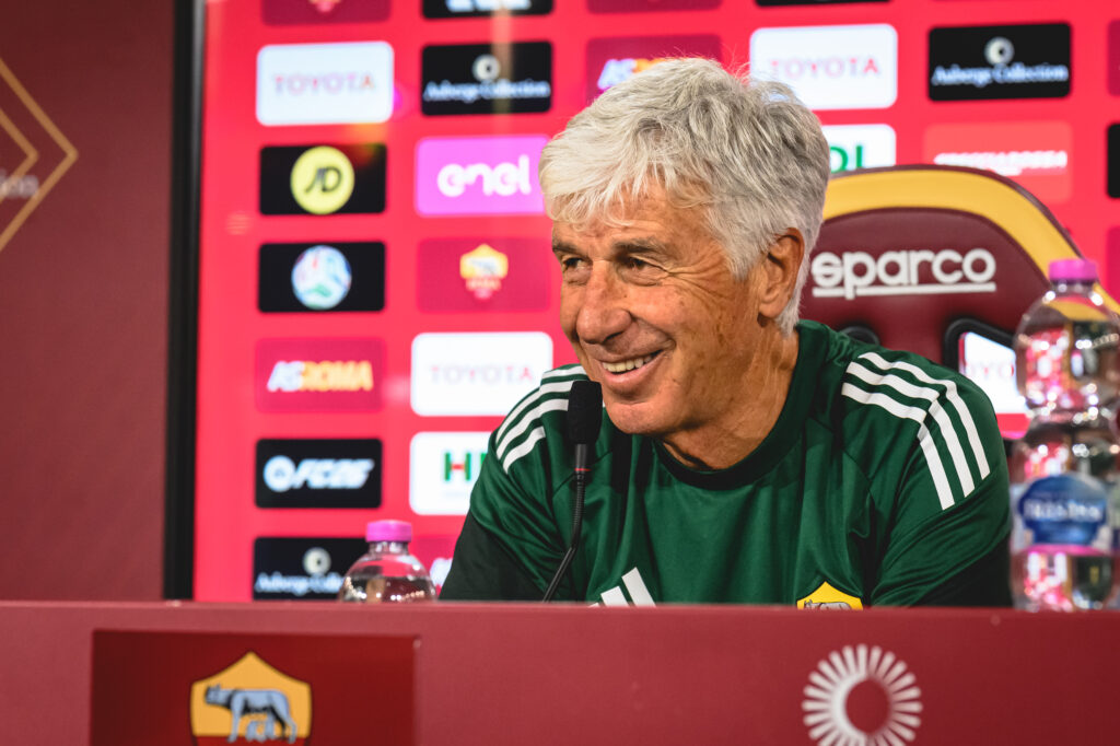 Gasperini AS Roma Press Conference
