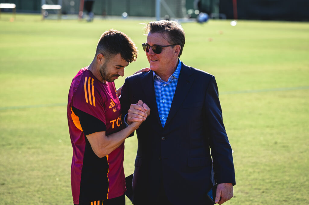 AS Roma Training Session