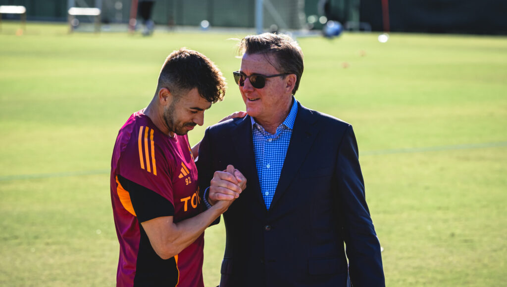 friedkin AS Roma Training Session