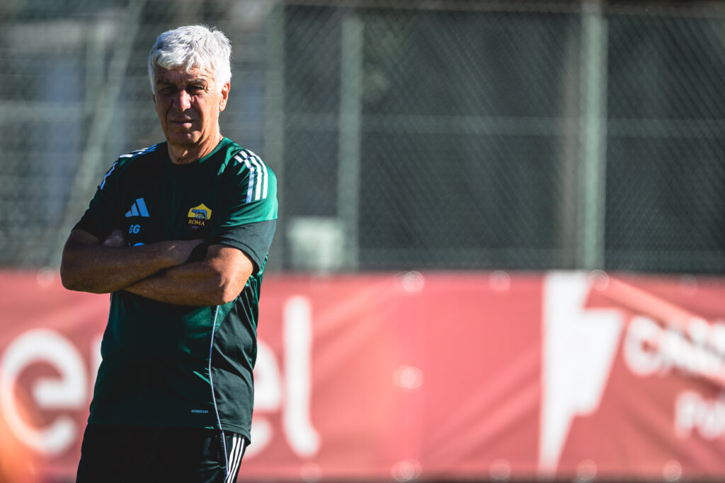 gasperini AS Roma Training Session