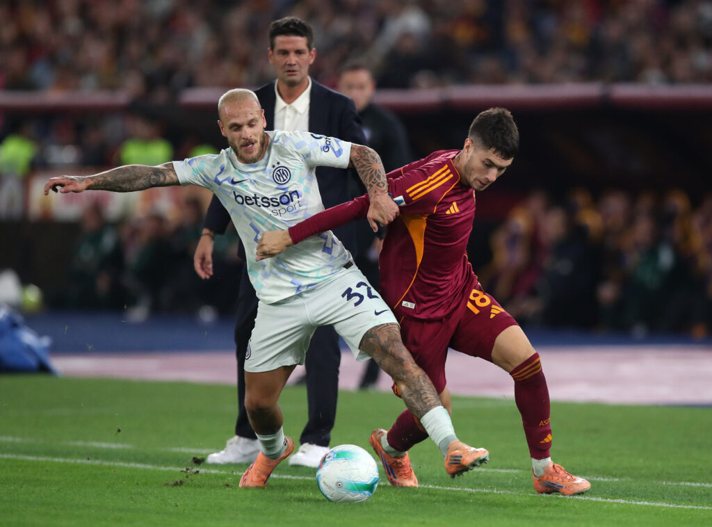 Soule Dimarco AS Roma v FC Internazionale - Serie A