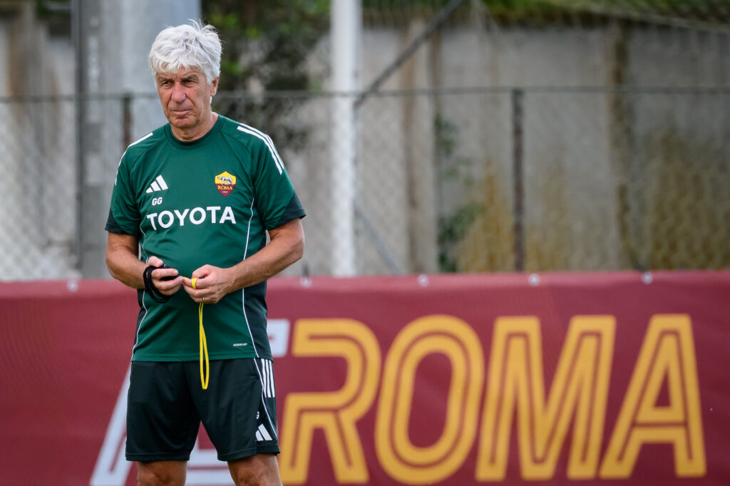 Gasperini AS Roma Training Session - UEFA Europa League 2025/26 League Phase MD2