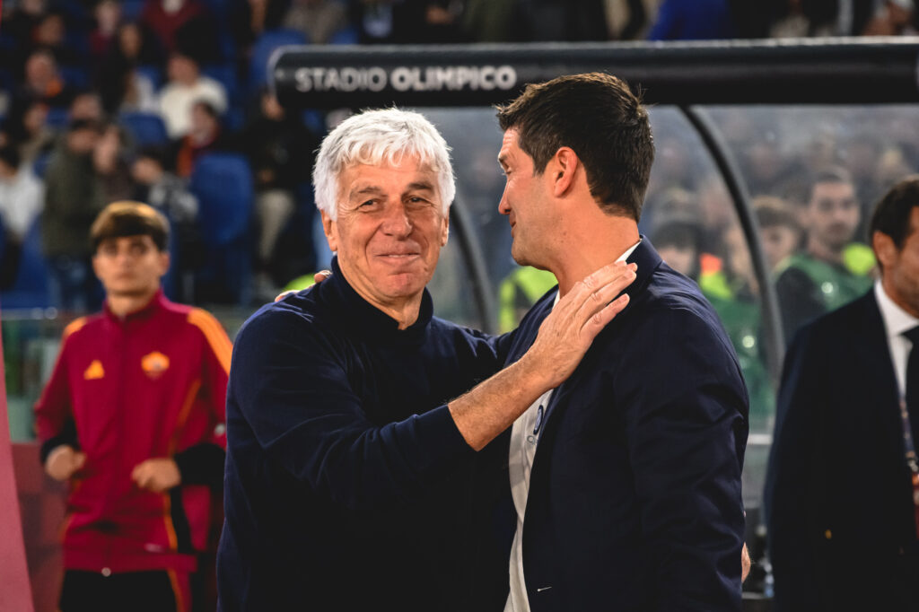 Gasperini Chivu AS Roma v FC Internazionale - Serie A