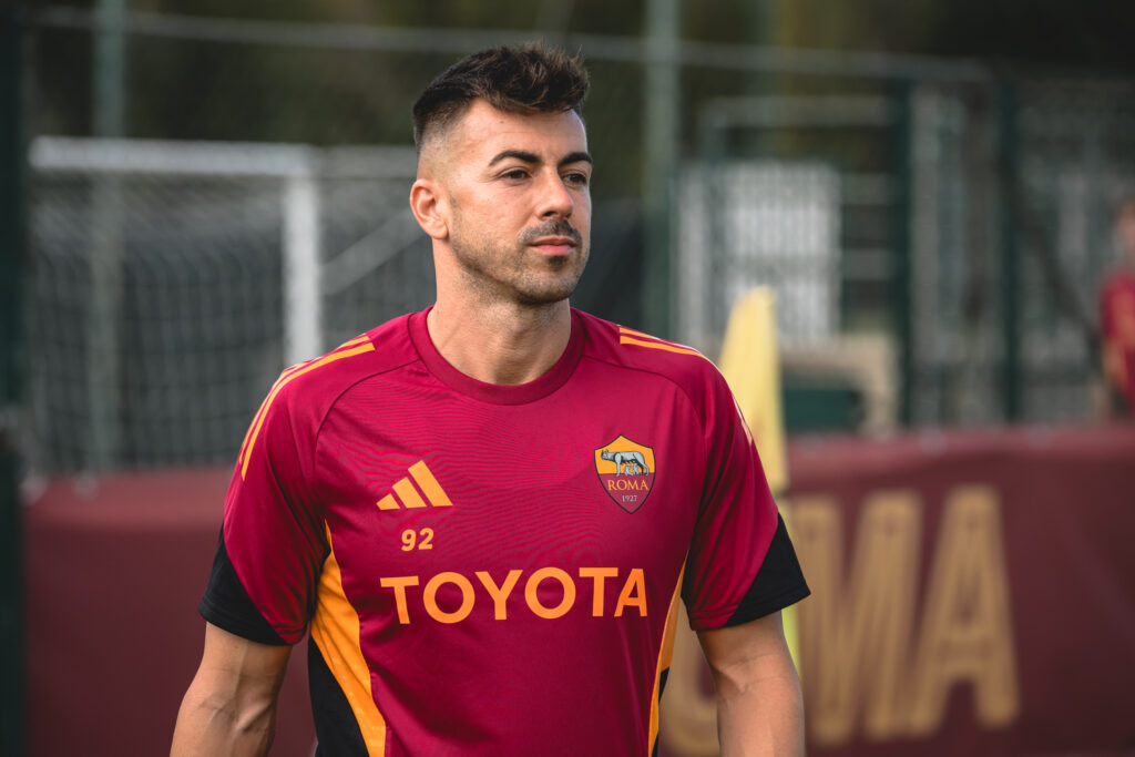 el shaarawy AS Roma Training Session