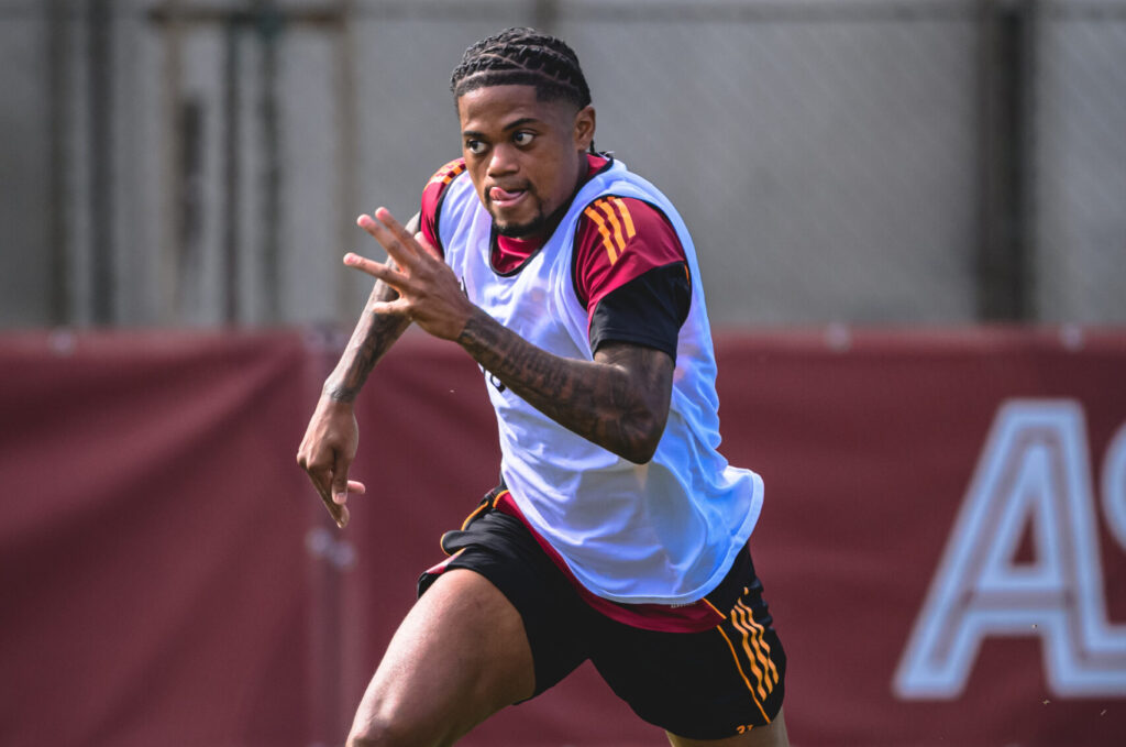 Bailey AS Roma Training Session