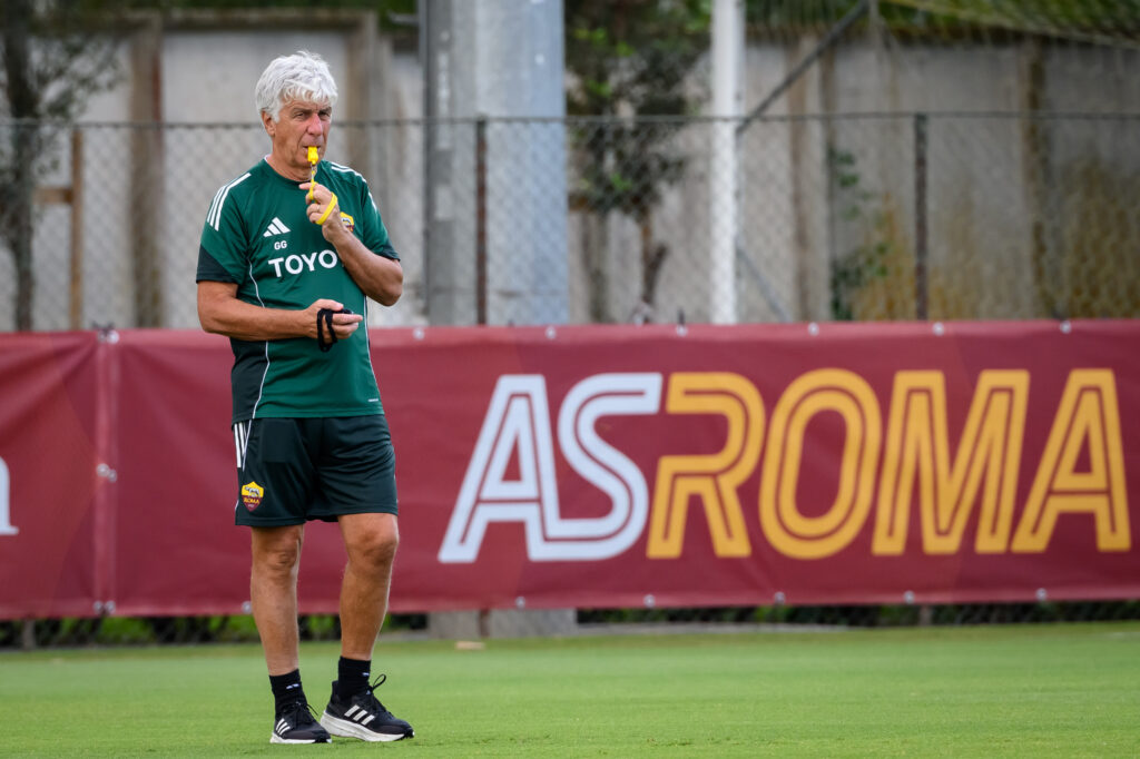 Gasperini AS Roma Training Session - UEFA Europa League 2025/26 League Phase MD2