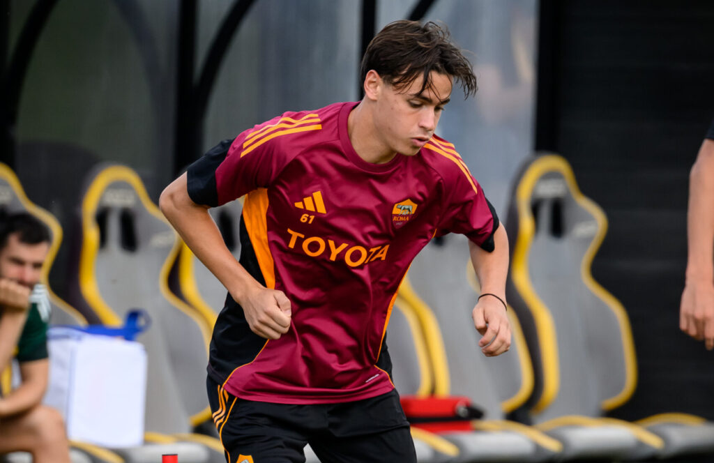 Pisilli AS Roma Training Session - UEFA Europa League 2025/26 League Phase MD2