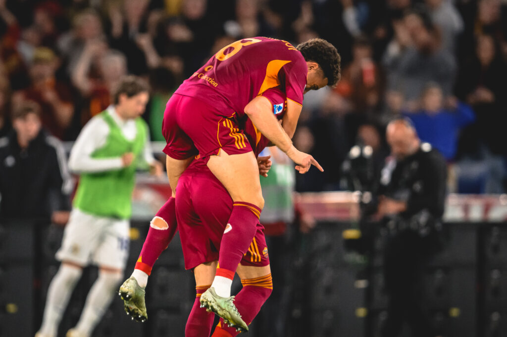 El Aynaoui Dovbyk AS Roma v Parma Calcio 1913 - Serie A