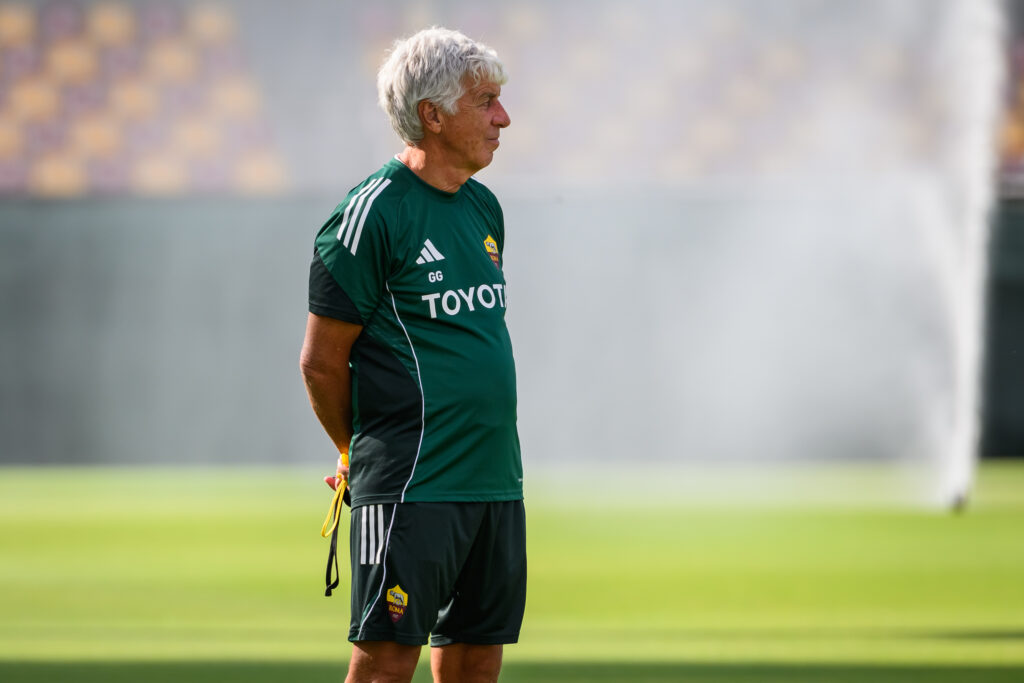 Gasperini AS Roma Training Session - UEFA Europa League 2025/26 League Phase MD2
