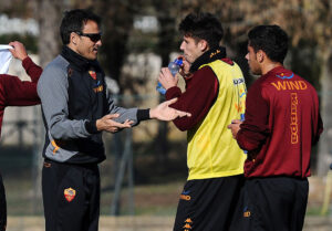 greco luis enrique AS Roma Training Session