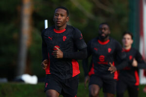 estupinan AC Milan Training Session