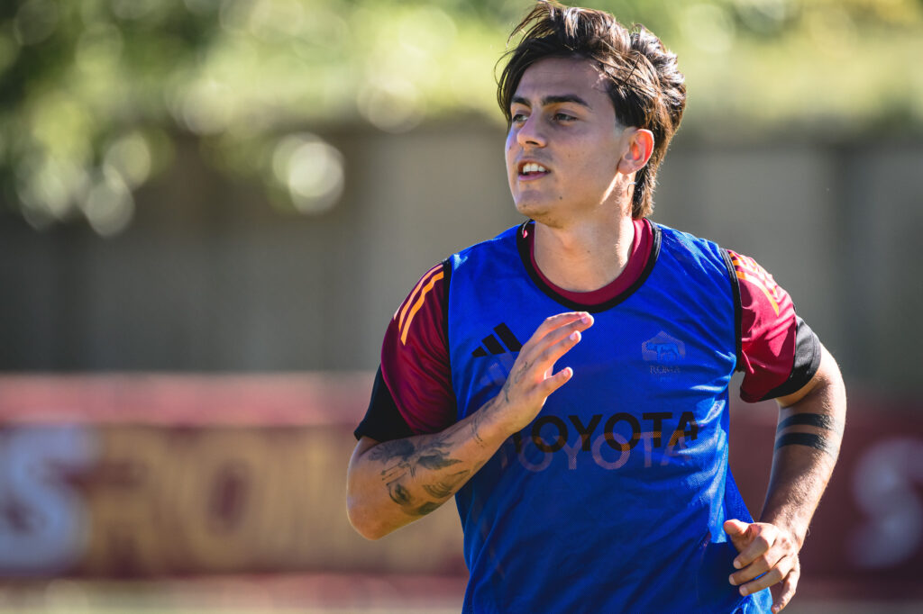 dybala AS Roma Training Session
