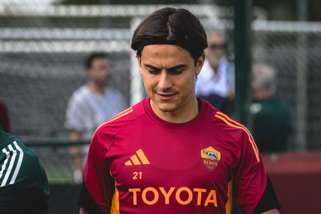 dybala AS Roma Training Session