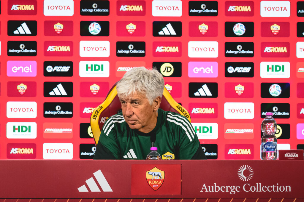 Gasperini AS Roma Press Conference