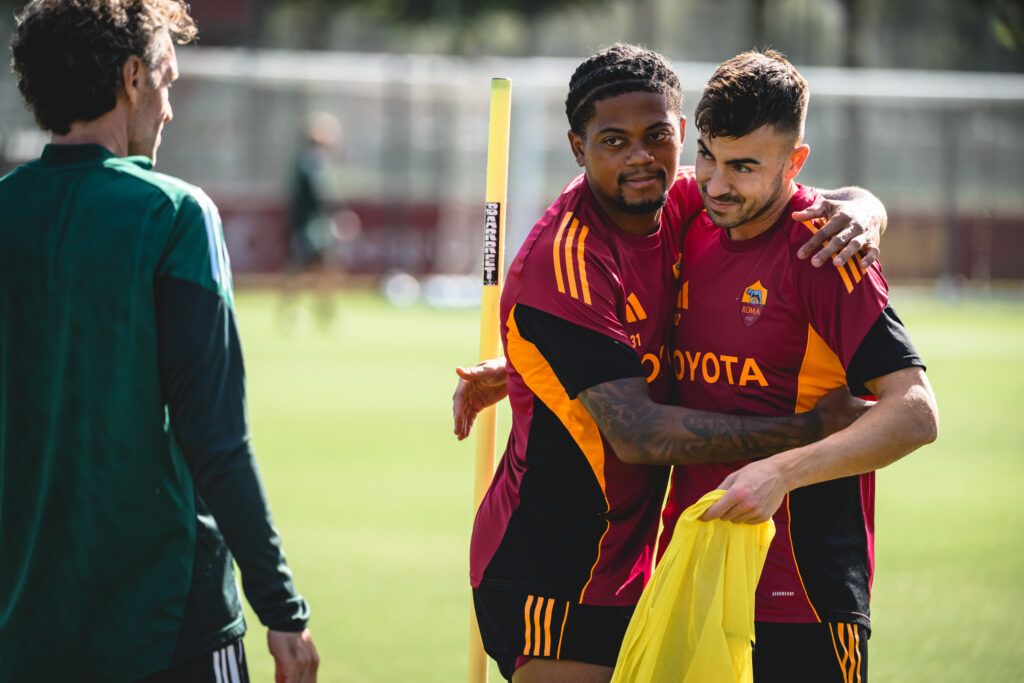 bailey el shaarawy AS Roma Training Session
