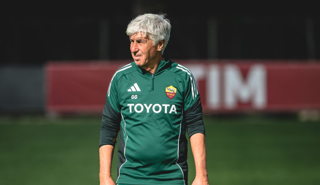 gasperini AS Roma Training Session