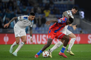 durosinmi S.S. Lazio v FC Viktoria Plzen - UEFA Europa League 2024/25 Round of 16 Second Leg