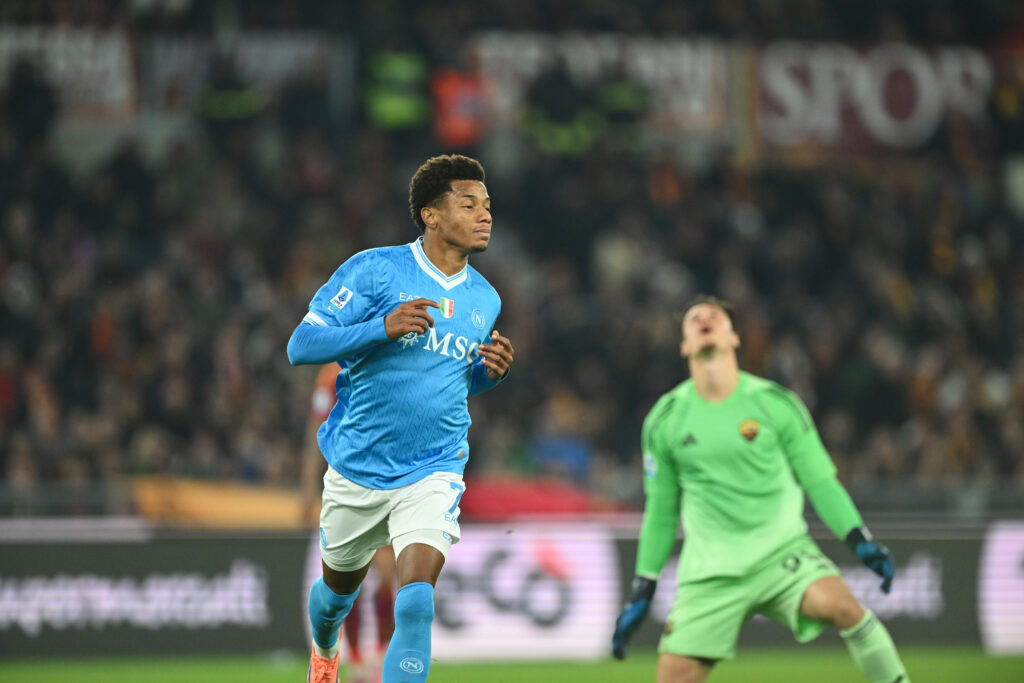 neres AS Roma v SSC Napoli - Serie A