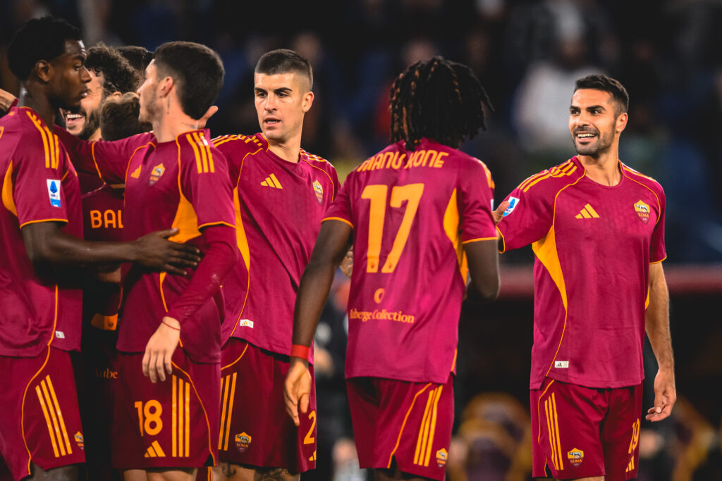 esultanza AS Roma v Udinese Calcio - Serie A