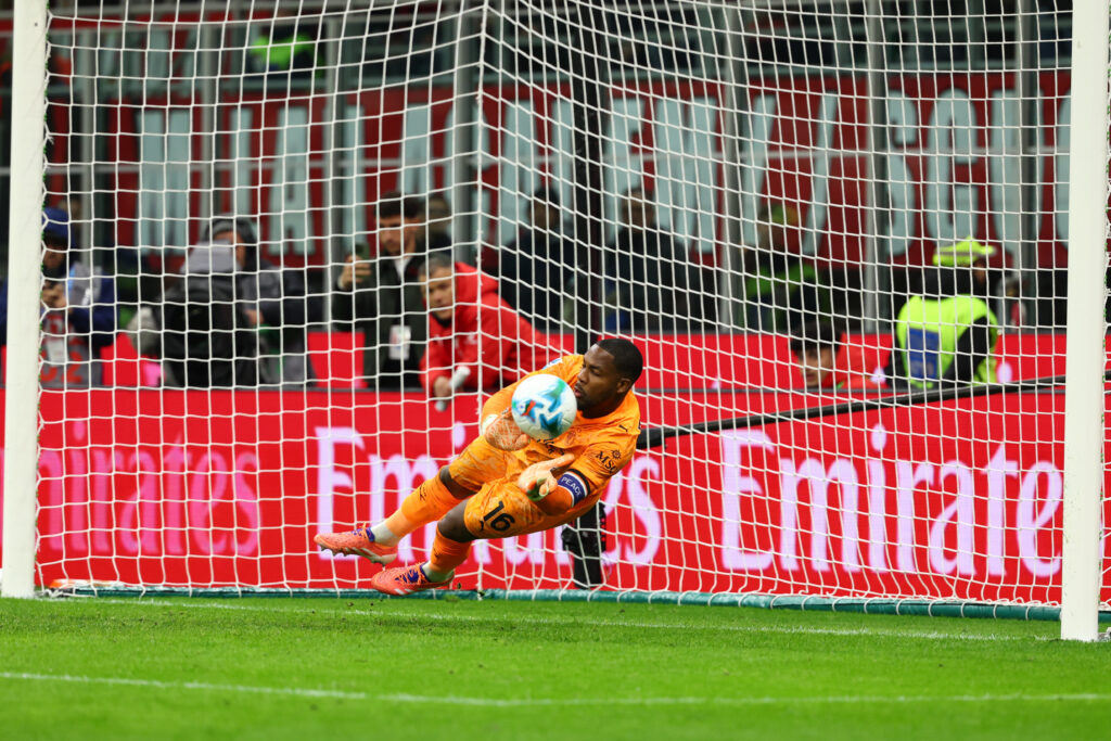maignan AC Milan v AS Roma - Serie A