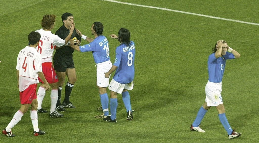 FUSSBALL: WM 2002 in JAPAN und KOREA, KOR - ITA 2:1 n.V.