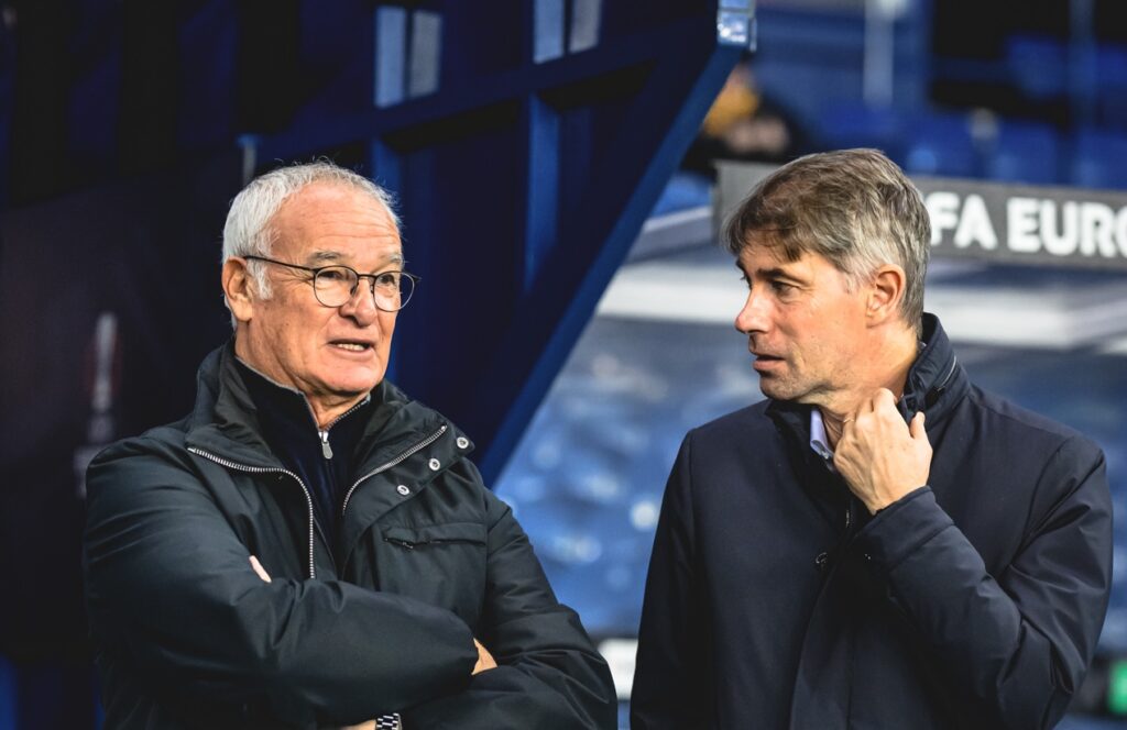 ranieri massara AS Roma Training Session And Press Conference - UEFA Europa League 2025/26 League Phase MD4