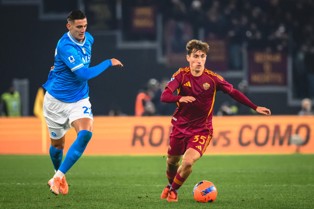 baldanzi AS Roma v SSC Napoli - Serie A