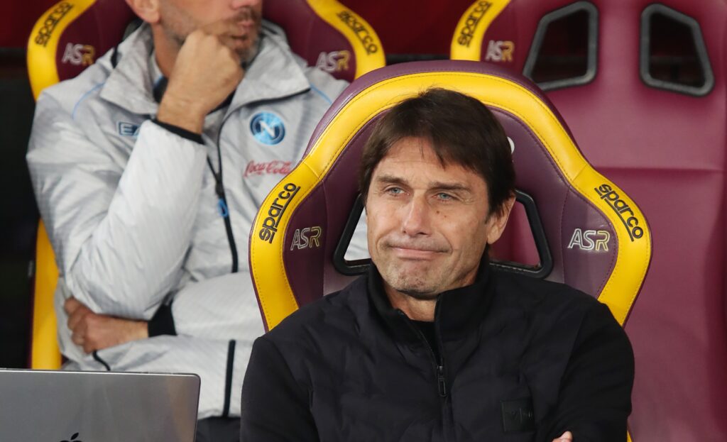 conte AS Roma v SSC Napoli - Serie A