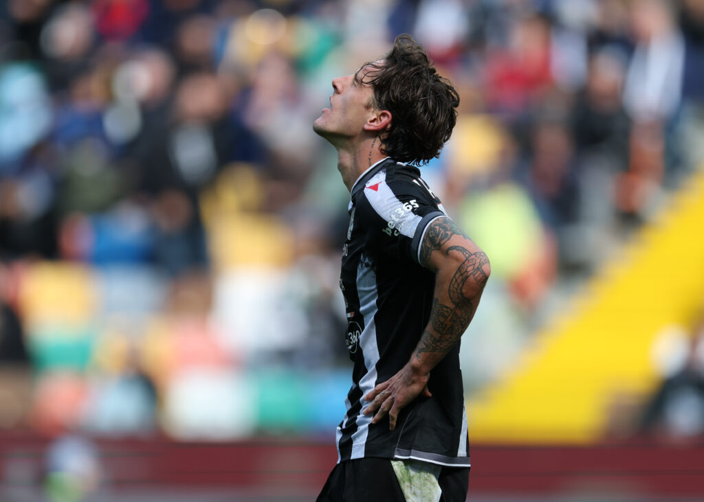 zaniolo Udinese Calcio v Cagliari Calcio - Serie A