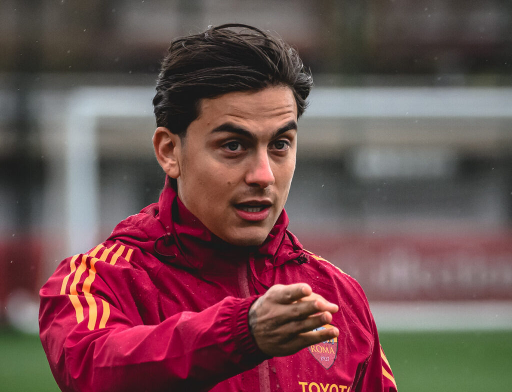 dybala AS Roma Training Session