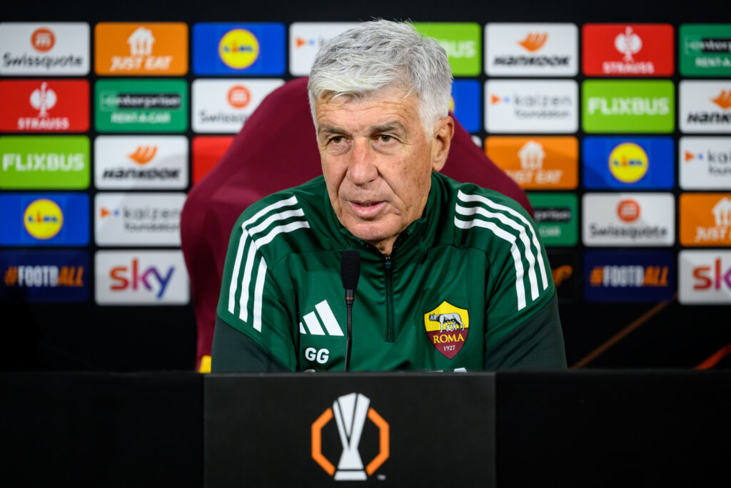 Gasperini AS Roma Press Conference - UEFA Europa League 2025/26 League Phase MD5