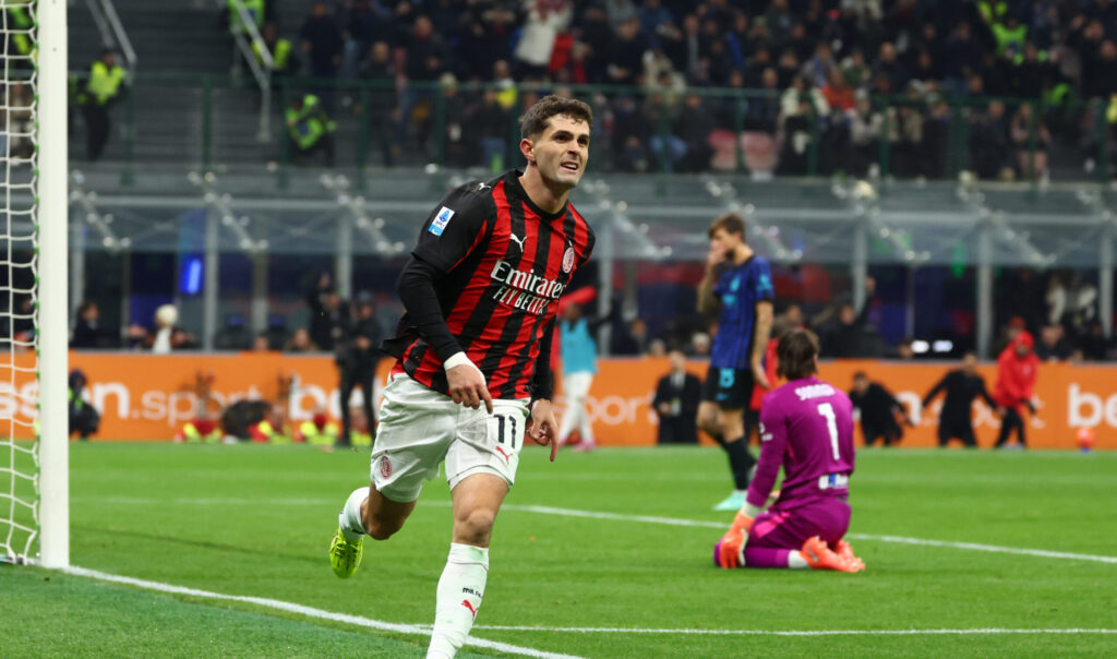 pulisic FC Internazionale v AC Milan - Serie A