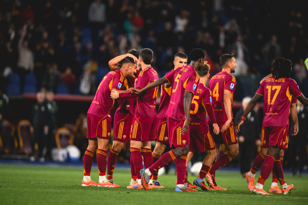 esultanza AS Roma v Udinese Calcio - Serie A