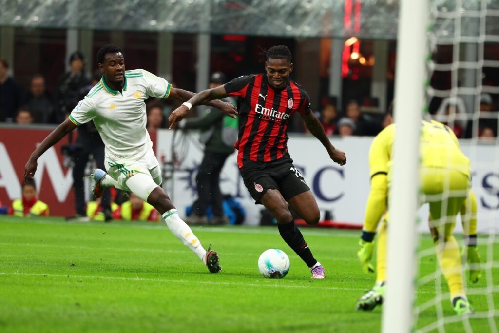 leao AC Milan v AS Roma - Serie A